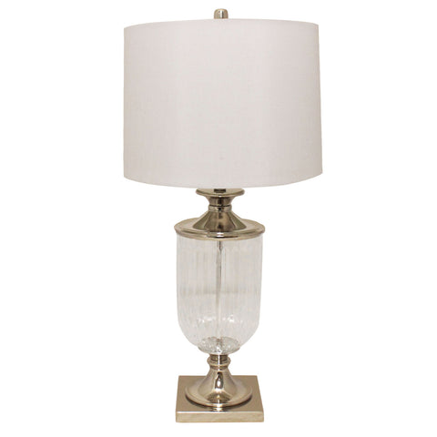 Urban Designs Daria 34" Tall Glass Table Lamp - Set of 2