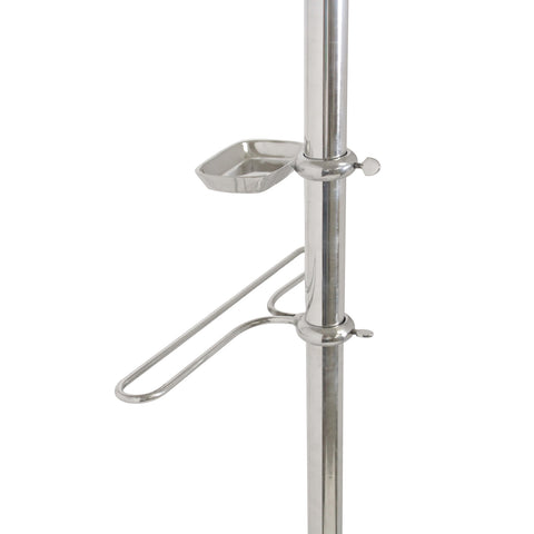 Urban Designs 70-Inch Aluminum Coat Rack - Silver