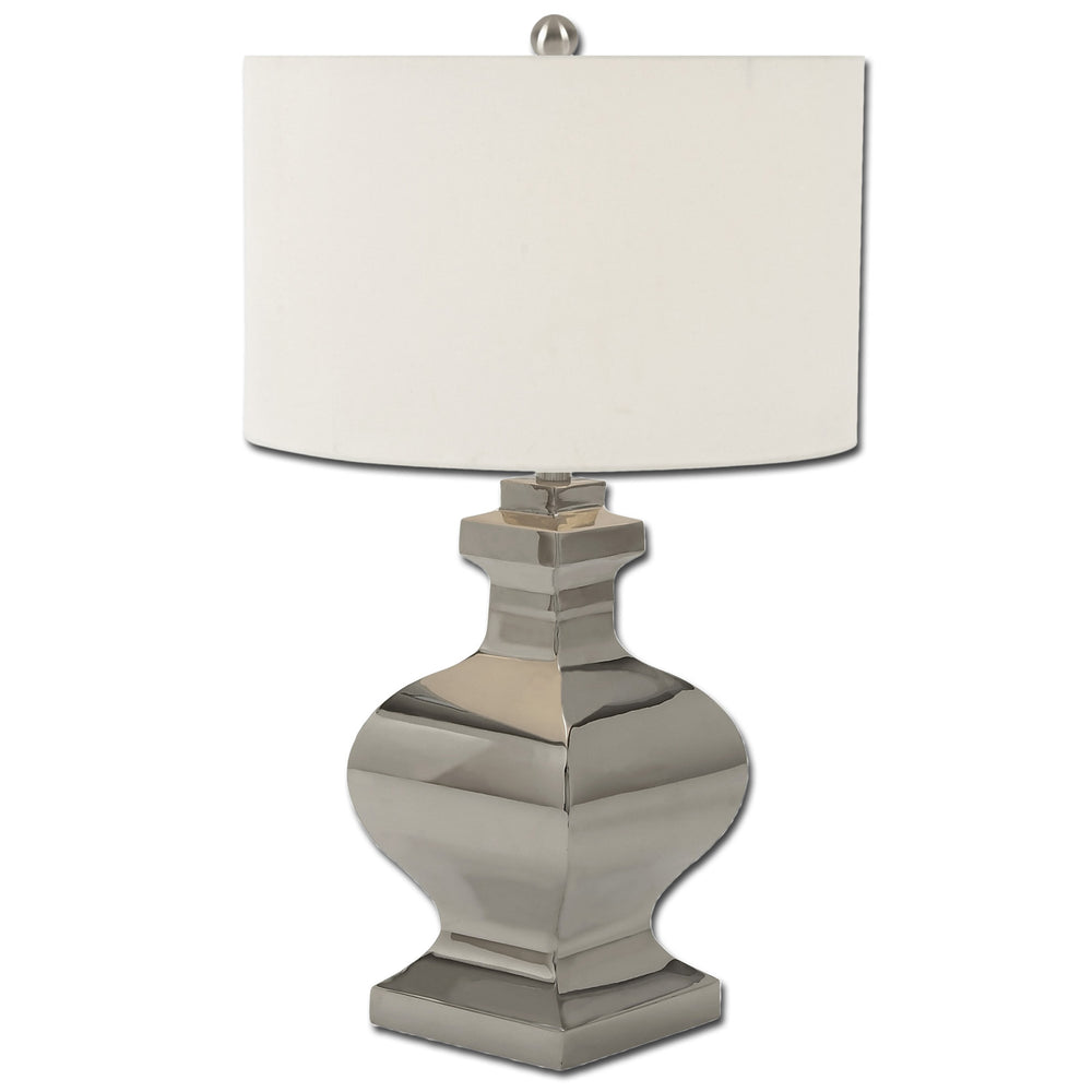 Urban Designs Reeve Collection 24-inch Stainless Steel Table Lamp