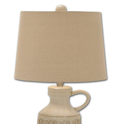 Urban Designs Ceramic Jug Table Lamp 3 Way - Set of 2
