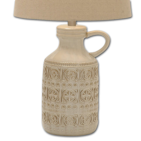 Urban Designs Ceramic Jug Table Lamp 3 Way - Set of 2