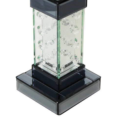 Urban Designs Crystal Towers Glass Candle Holder Set - Set of 2