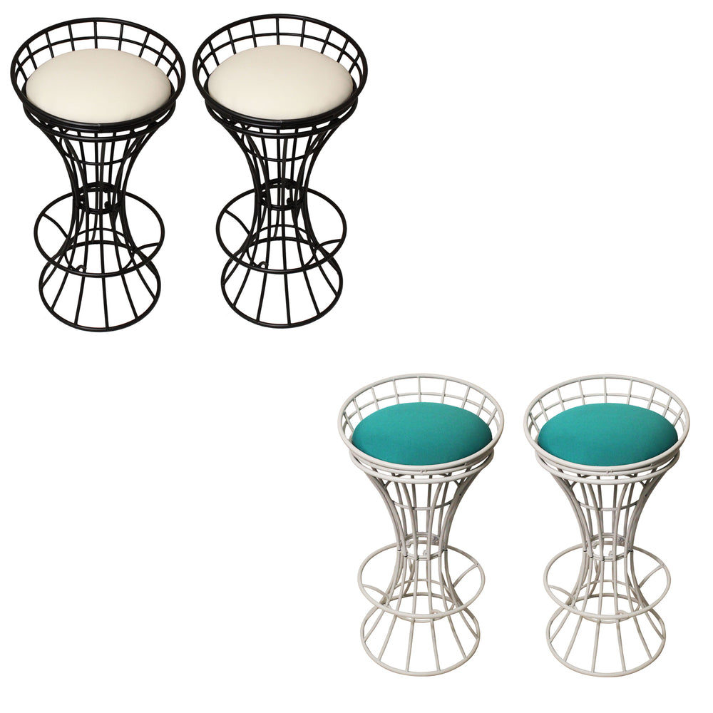 Urban Designs Outdoor Garden Metal Bar Stool Set