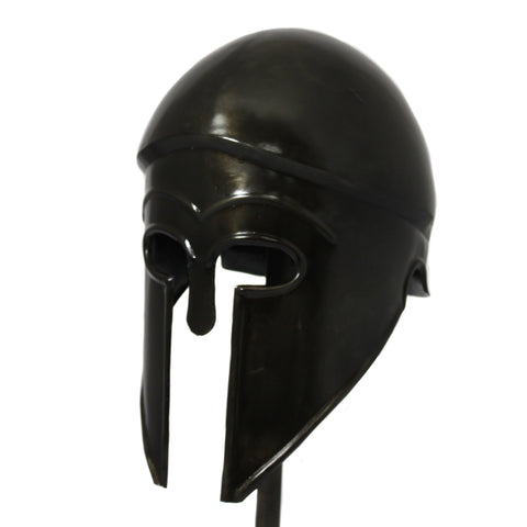 Urban Designs Antique Replica Greek Corinthian Armor Helmet - Ancient Brown