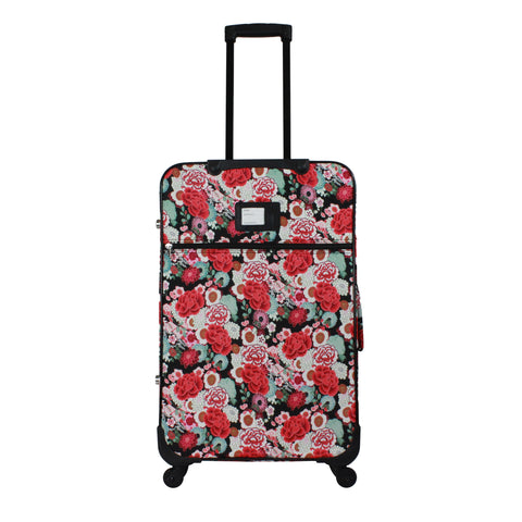 World Traveler 3-Piece Rolling Expandable Spinner Luggage Set