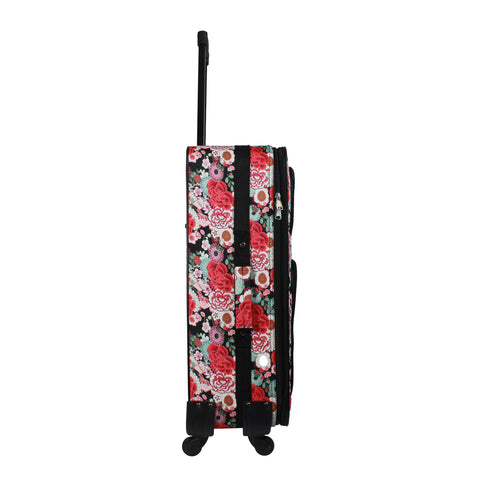 World Traveler 3-Piece Rolling Expandable Spinner Luggage Set