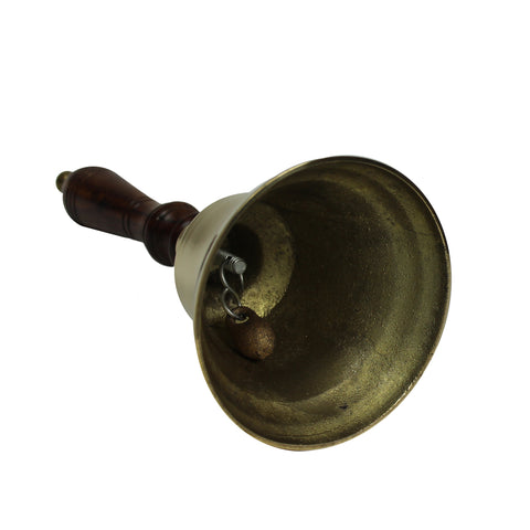 Urban Designs School And Classroom Handcrafted Antiqued Solid Brass Bell