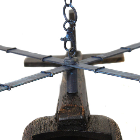 Urban Designs Handcrafted Wooden Helicopter Model Toy Replica
