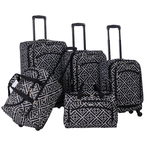 American Flyer The Astor Collection 5-Piece Spinner Luggage Set