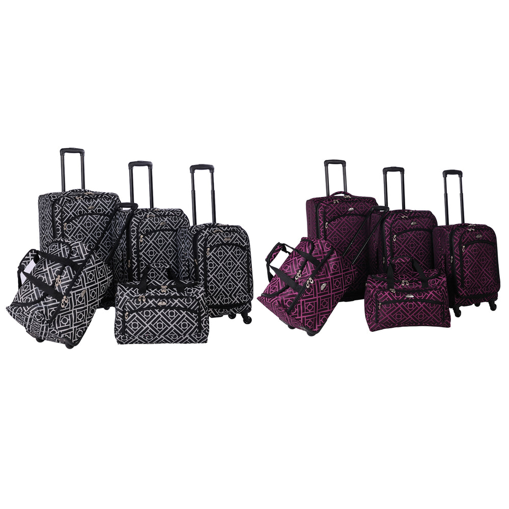 American Flyer The Astor Collection 5-Piece Spinner Luggage Set