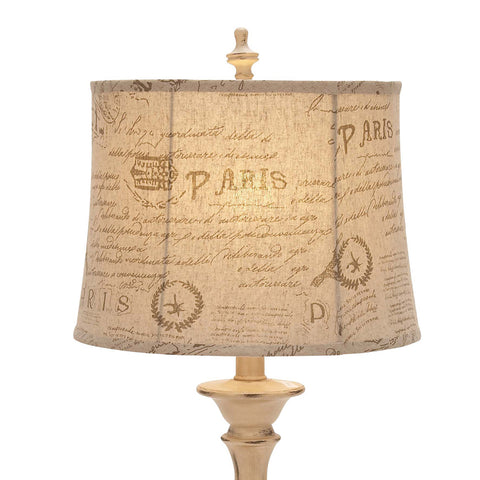 Urban Designs French Connection Candlestick Style 34" Table Lamp - Set of 2