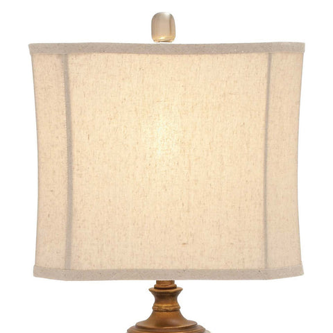 Urban Designs Carmel Seafoam Handcrafted Table Lamp - Set of 2