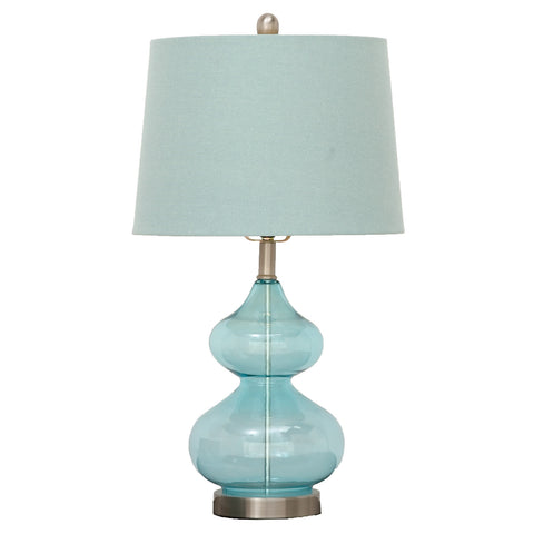 Urban Designs Fiona Glass Table Lamp - Set of 2