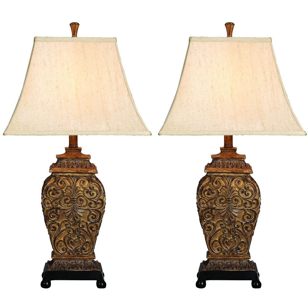 Urban Designs Palace of Versailles 30" Table Lamp - Set of 2
