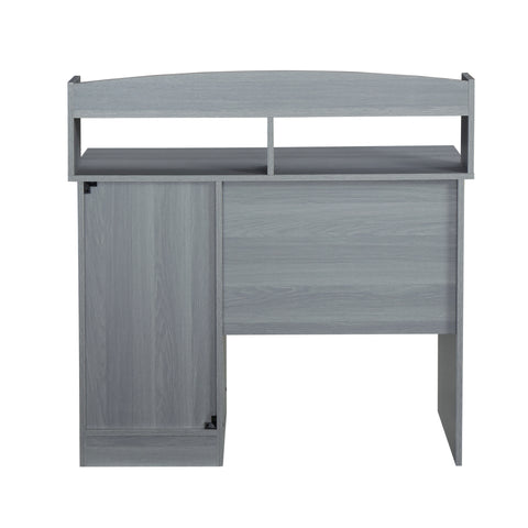 Urban Designs Office Desk with Hutch - Grey