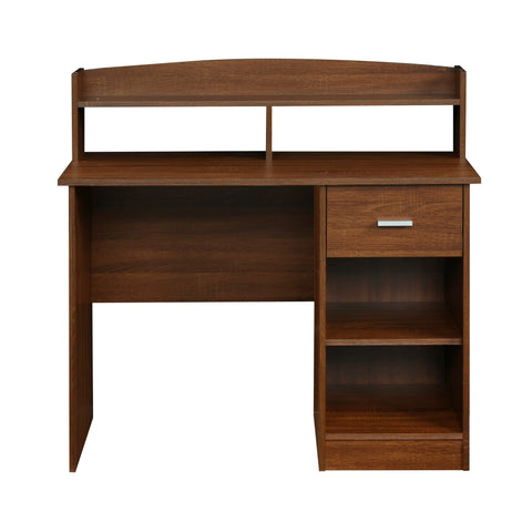 Urban Designs Office Desk with Hutch - Oak