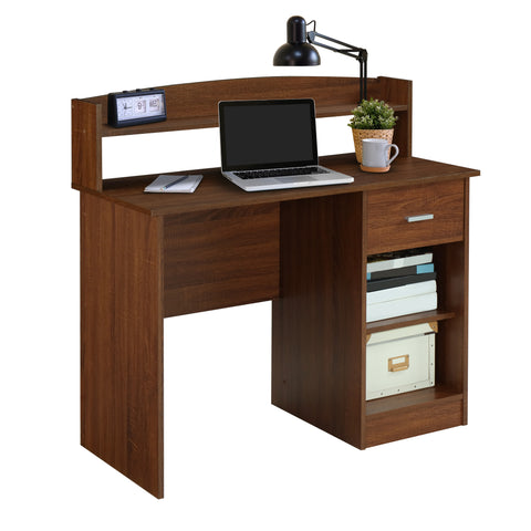 Urban Designs Office Desk with Hutch - Oak