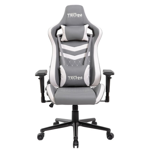 Modern Design Ergonomic High Back Racer Style Video Gaming Chair Two Tone