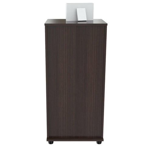 Inval Three Drawer File - Espresso Wengue