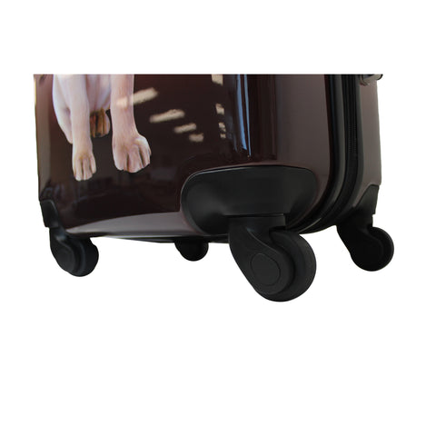 Chariot 20" Lightweight Spinner Carry-On Upright Suitcase - Pilot Dog