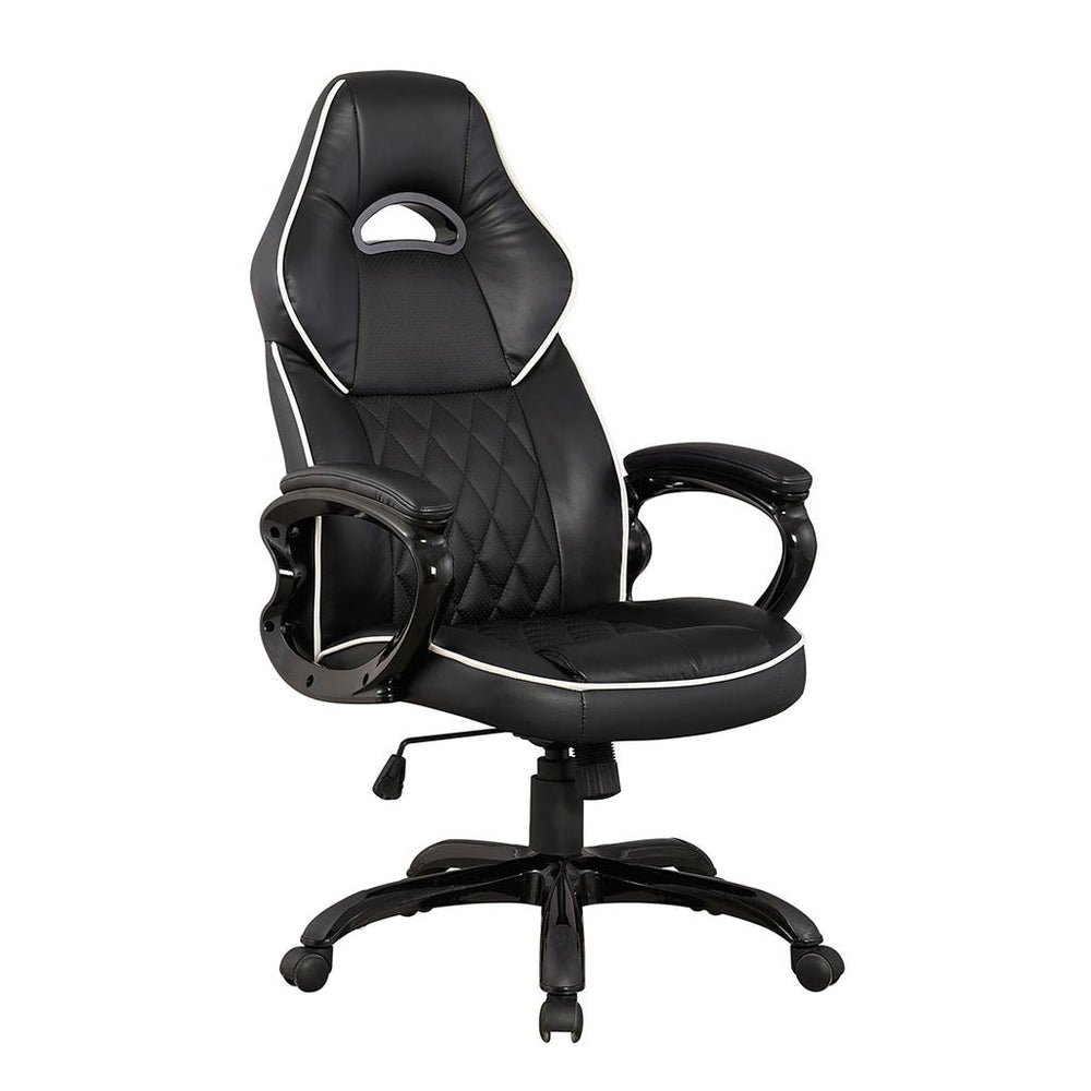 Office Express High Back Race Series Executive Office Chair - Black