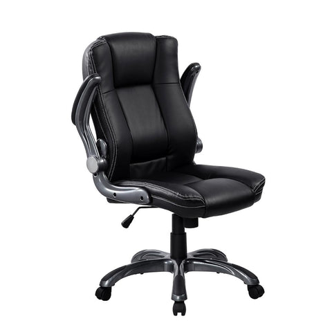 Office Express Adjustable Medium Back Manager Office Chair - Black