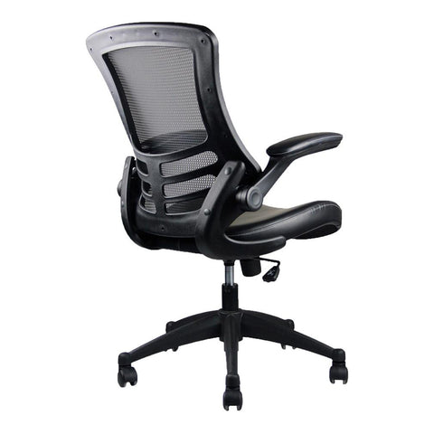Mid-Back Deluxe Mesh Office Task Chair - Black
