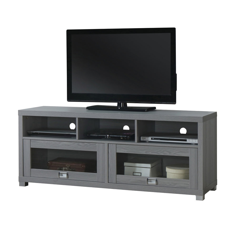 Urban Designs Brighton Console Style TV Stand for TVs up to 60-inch - Grey