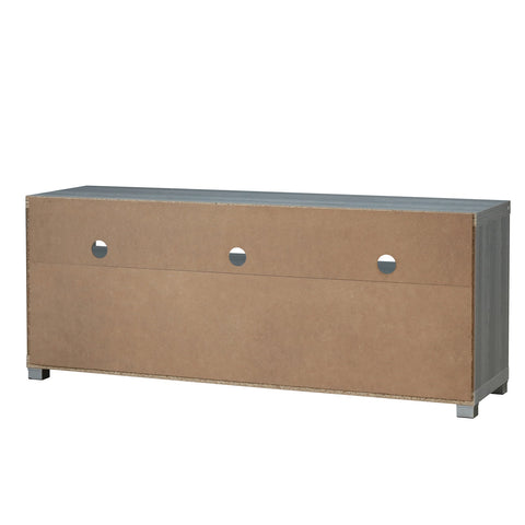 Urban Designs Brighton Console Style TV Stand for TVs up to 60-inch - Grey