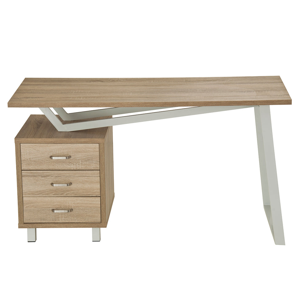 Modern Designs Interchangeable Computer Desk with Storage - Sand
