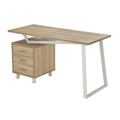 Modern Designs Interchangeable Computer Desk with Storage - Sand