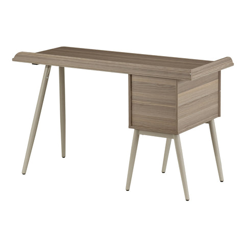 Urban Designs Wood Patterns Laminated Computer Desk with Drawers