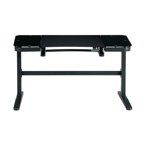 Urban Designs Top Performer Pneumatic Adjustable Sit to Stand Desk - Black