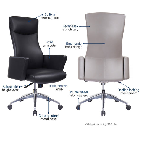 Urban Designs High Density Foam High Back Executive Chair