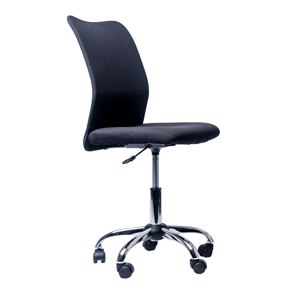 Modern Designs Armless Computer Task Chair - Black