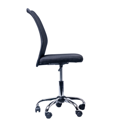 Modern Designs Armless Computer Task Chair - Black