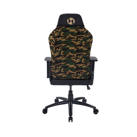Urban Designs Land Force Ergonomic Racer Style Video Gaming Chair - Green Camo