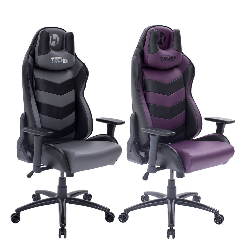 Urban Designs Chevron Ergonomic Racer Style Video Gaming Chair