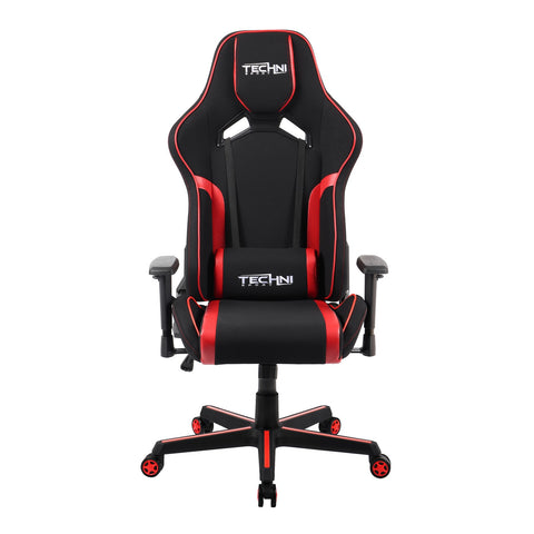 Urban Designs Upholstered Fabric Racer Style Office-PC Gaming Chair
