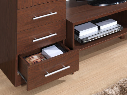 Modern Designs Open Storage TV Stand Entertainment Center For TVs Up To 50 Inches
