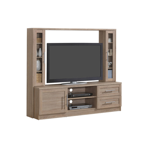 Modern Designs Entertainment Center with Storage For TVS Up To 50 Inches