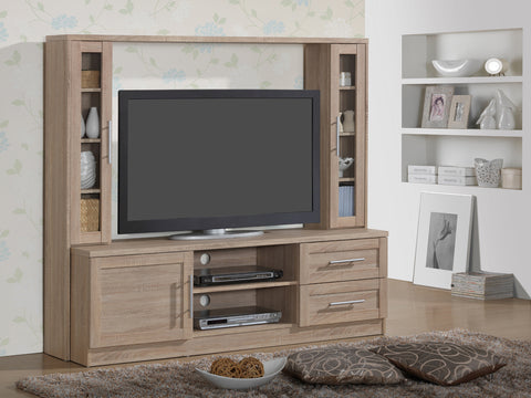 Modern Designs Entertainment Center with Storage For TVS Up To 50 Inches