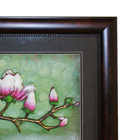 Urban Designs 2-Piece Set Artisan Wall Art - Morning Midnight Flowers