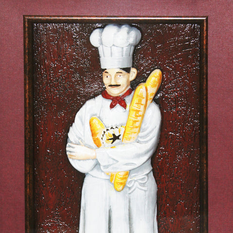Urban Designs Handcrafted 2-Piece 3-D Set Artisan Metal Wall Art - The Resturant