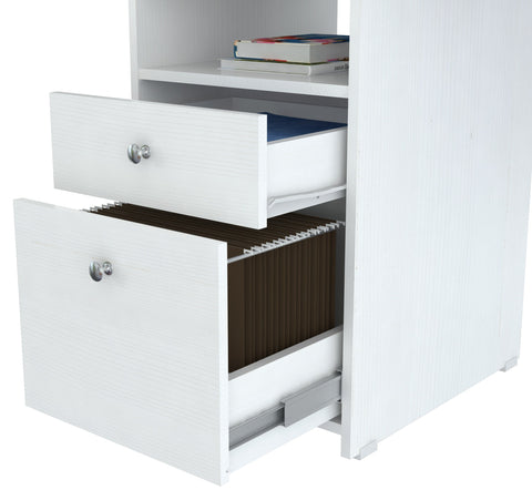 Inval Writing Desk - Laricina White