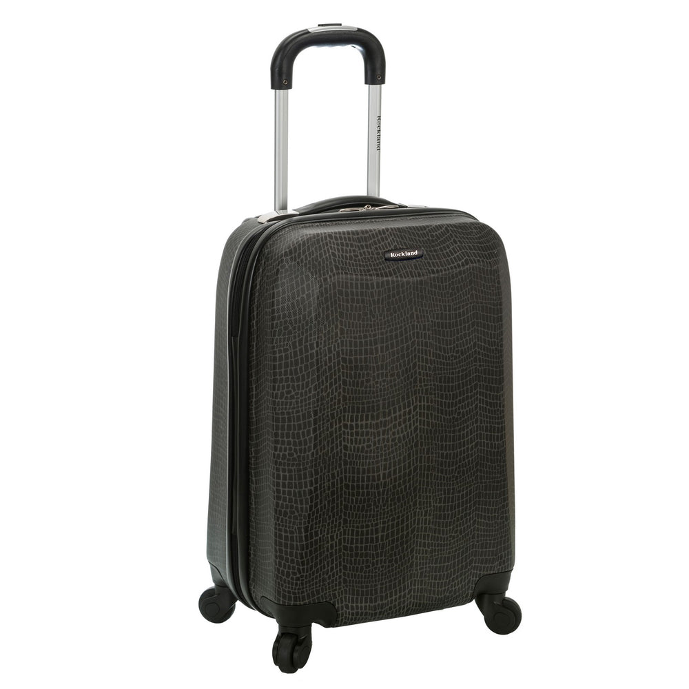 Rockland Vision Light Hardside Spinner Carry-On Luggage - Crocodile