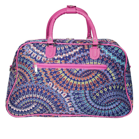 World Traveler 21" Carry-On Shoulder Tote Duffel Bag - Spiral