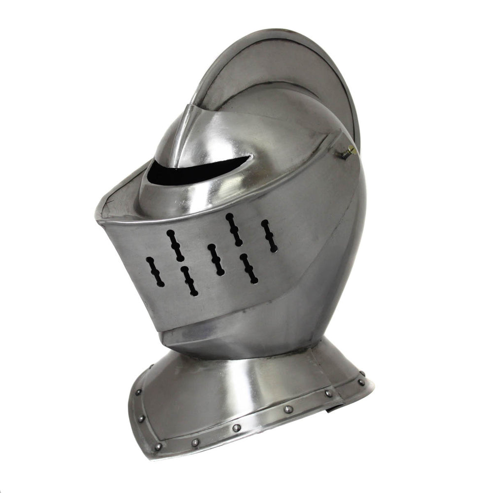 Urban Designs Antique Replica Medieval Early Renaissance Armored Knight Close Helmet