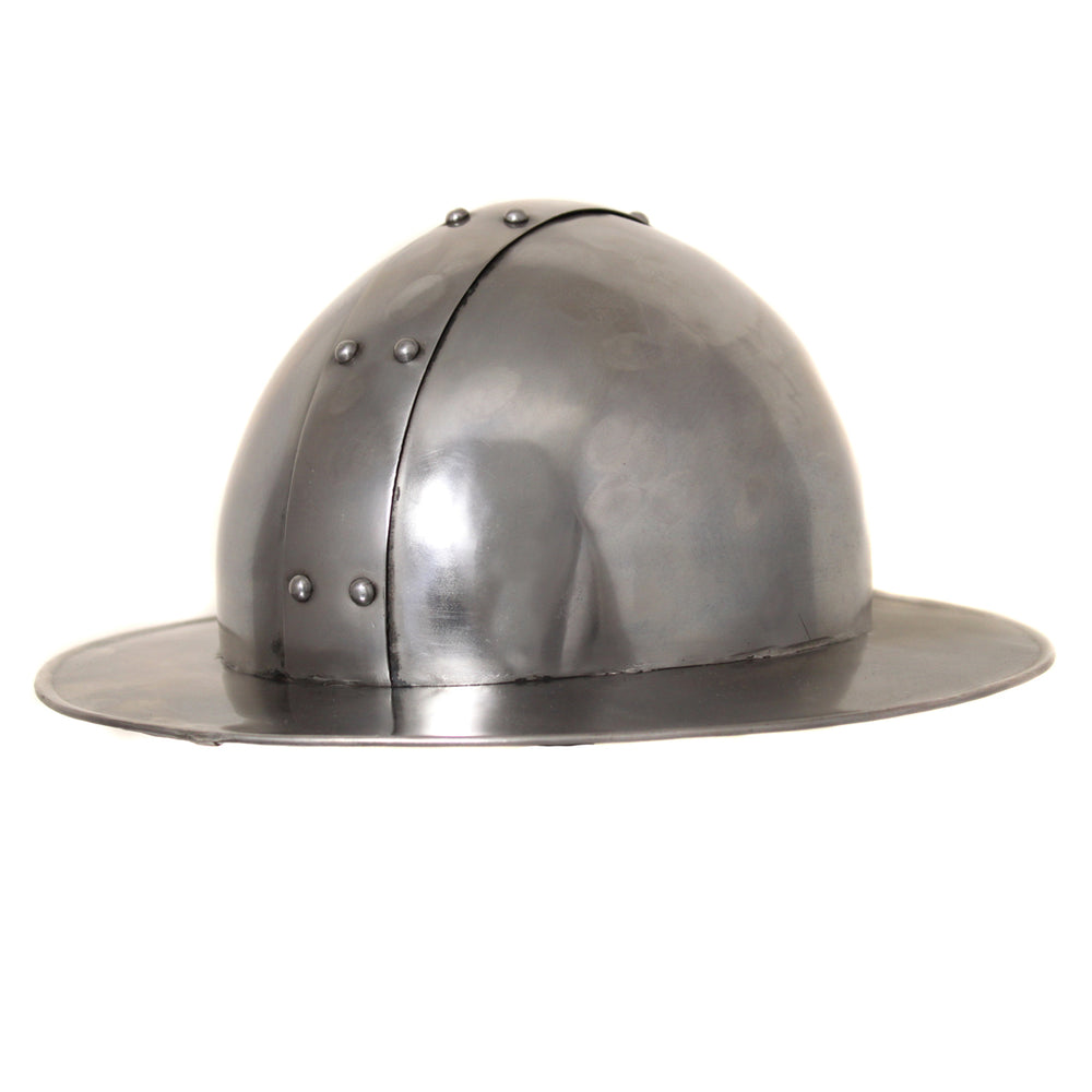 Urban Designs Antique Replica Medieval Infantry Steel Kettle Hat Helmet