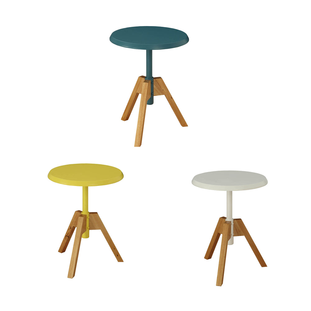 Urban Designs Levone Collection Tripod Wooden End Table